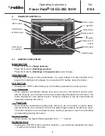 Preview for 30 page of ROBBE C8 EQ-BID 180W Power Peak Operating Instructions Manual