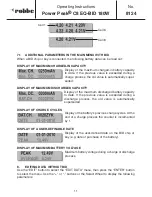 Preview for 35 page of ROBBE C8 EQ-BID 180W Power Peak Operating Instructions Manual