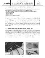 Preview for 38 page of ROBBE C8 EQ-BID 180W Power Peak Operating Instructions Manual