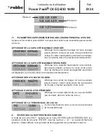 Preview for 59 page of ROBBE C8 EQ-BID 180W Power Peak Operating Instructions Manual