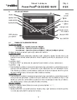 Preview for 126 page of ROBBE C8 EQ-BID 180W Power Peak Operating Instructions Manual