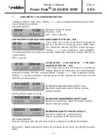 Preview for 130 page of ROBBE C8 EQ-BID 180W Power Peak Operating Instructions Manual