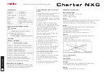 Preview for 4 page of ROBBE Charter NXG Instruction And User'S Manual