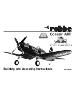 ROBBE Corsair ARF FW004006 Building And Operating Instructions предпросмотр