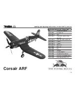 Preview for 19 page of ROBBE Corsair ARF FW004006 Building And Operating Instructions