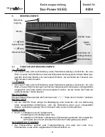 Preview for 6 page of ROBBE Duo-Power 8S EQ Operating Instructions Manual