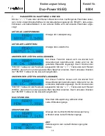 Preview for 10 page of ROBBE Duo-Power 8S EQ Operating Instructions Manual