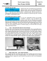 Preview for 15 page of ROBBE Duo-Power 8S EQ Operating Instructions Manual