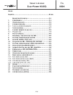 Preview for 113 page of ROBBE Duo-Power 8S EQ Operating Instructions Manual