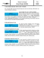 Preview for 124 page of ROBBE Duo-Power 8S EQ Operating Instructions Manual