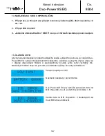 Preview for 127 page of ROBBE Duo-Power 8S EQ Operating Instructions Manual