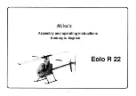 ROBBE Eolo R 22 Assembly And Operating Instructions Manual preview