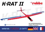 ROBBE K-RAT II Instruction And User'S Manual предпросмотр