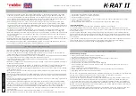 Предварительный просмотр 8 страницы ROBBE K-RAT II Instruction And User'S Manual