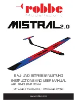 Предварительный просмотр 1 страницы ROBBE Mistral 2.0 Instruction And User'S Manual