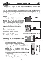 Preview for 2 page of ROBBE Piezo-Gyro G 300 Installation And Operating Instructions Manual