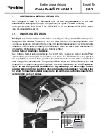 Preview for 8 page of ROBBE Power Peak C8 EQ-BID Operating Instructions Manual