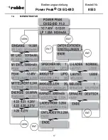 Preview for 17 page of ROBBE Power Peak C8 EQ-BID Operating Instructions Manual