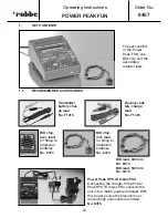 Preview for 24 page of ROBBE POWER PEAK FUN 8467 Operating Instructions Manual