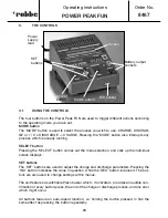 Preview for 26 page of ROBBE POWER PEAK FUN 8467 Operating Instructions Manual