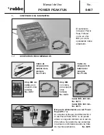 Preview for 78 page of ROBBE POWER PEAK FUN 8467 Operating Instructions Manual