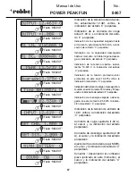 Preview for 87 page of ROBBE POWER PEAK FUN 8467 Operating Instructions Manual