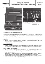 Preview for 6 page of ROBBE POWER PEAK TRIPLE 360 W EQ-BID Operating Instructions Manual