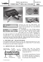 Preview for 19 page of ROBBE POWER PEAK TRIPLE 360 W EQ-BID Operating Instructions Manual