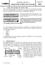 Preview for 32 page of ROBBE POWER PEAK TRIPLE 360 W EQ-BID Operating Instructions Manual