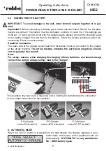 Preview for 33 page of ROBBE POWER PEAK TRIPLE 360 W EQ-BID Operating Instructions Manual