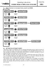 Preview for 34 page of ROBBE POWER PEAK TRIPLE 360 W EQ-BID Operating Instructions Manual