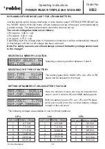 Preview for 37 page of ROBBE POWER PEAK TRIPLE 360 W EQ-BID Operating Instructions Manual