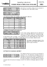 Preview for 38 page of ROBBE POWER PEAK TRIPLE 360 W EQ-BID Operating Instructions Manual