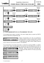 Preview for 41 page of ROBBE POWER PEAK TRIPLE 360 W EQ-BID Operating Instructions Manual