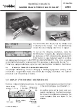 Preview for 43 page of ROBBE POWER PEAK TRIPLE 360 W EQ-BID Operating Instructions Manual