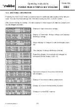 Preview for 44 page of ROBBE POWER PEAK TRIPLE 360 W EQ-BID Operating Instructions Manual