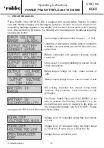 Preview for 45 page of ROBBE POWER PEAK TRIPLE 360 W EQ-BID Operating Instructions Manual