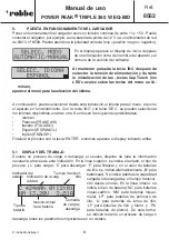 Preview for 104 page of ROBBE POWER PEAK TRIPLE 360 W EQ-BID Operating Instructions Manual