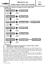 Preview for 106 page of ROBBE POWER PEAK TRIPLE 360 W EQ-BID Operating Instructions Manual