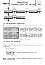 Preview for 108 page of ROBBE POWER PEAK TRIPLE 360 W EQ-BID Operating Instructions Manual