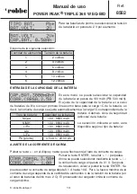 Preview for 110 page of ROBBE POWER PEAK TRIPLE 360 W EQ-BID Operating Instructions Manual