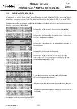 Preview for 116 page of ROBBE POWER PEAK TRIPLE 360 W EQ-BID Operating Instructions Manual