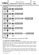 Preview for 130 page of ROBBE POWER PEAK TRIPLE 360 W EQ-BID Operating Instructions Manual