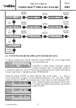 Preview for 137 page of ROBBE POWER PEAK TRIPLE 360 W EQ-BID Operating Instructions Manual