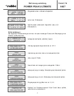 Preview for 7 page of ROBBE POWER PEAK ULTIMATE 8427 Operating Instructions Manual