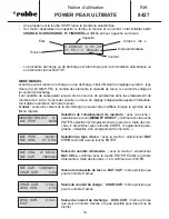 Preview for 19 page of ROBBE POWER PEAK ULTIMATE 8427 Operating Instructions Manual