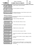 Preview for 21 page of ROBBE POWER PEAK ULTIMATE 8427 Operating Instructions Manual