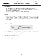 Preview for 30 page of ROBBE POWER PEAK ULTIMATE 8427 Operating Instructions Manual