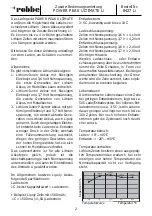 Preview for 2 page of ROBBE POWER PEAK ULTIMATE Li Supplementary Operating Instructions