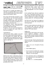 Preview for 4 page of ROBBE POWER PEAK ULTIMATE Li Supplementary Operating Instructions